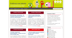 Desktop Screenshot of cultivezvostalents.fr